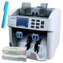 LICZARKA DO BANKNOTÓW GLOVER GC-230 VC WARTOŚCIOWA + TESTER + BANDEROLE