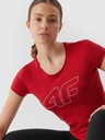 4F Женская футболка из хлопка 4FAW23TTSHF0907-62S-XS