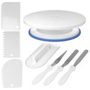 ПОВОРОТНАЯ ТАРЕЛКА ДЛЯ ТОРТА ПОВОРОТНАЯ ТАРЕЛКА ДЛЯ ТОРТА + НАБОР ЛОПАТЕК