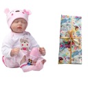 РЕАЛИСТИЧЕСКАЯ КУКЛА РЕБОРН КАК ЖИВОЙ РЕБЕНОК 55СМ PL