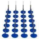 SA4 ГРИБКОВЫЕ ШПИЛЬКИ ДЛЯ РЕМОНТА ПРОКОЛЕННЫХ ШИН 4 ММ С ЗАПЛАТКОЙ STIX 34 ММ 24 ШТ.