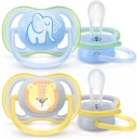 Соска AVENT ULTRA AIR 0–6 мес ДЫШАЩАЯ + ЧЕХОЛ