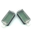 2 PIEZAS LÁMPARA DIODO LUMINOSO LED PARA PIERNAS SEAT LEON 5F VW GOLF A4 CON CABLES 