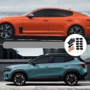 1 КОМПЛЕКТ ЧЕРНЫХ ELASTYCZNYCH PLASTIKOWYCH УПЛОТНИТЕЛЕЙ I PODKLADEK СТОЙКИ РУЛЯ DO АВТОМОБИЛЕЙ  фото 12