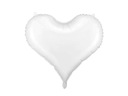 Фольгированный шар Сердце, белый, 61 х 53 см