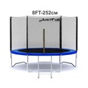 САДОВЫЙ батут JUST FUN 8 ФУТОВ-252 СМ СИНИЙ