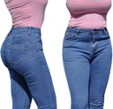 #3088 _ PLUS SIZE _ Приталенные джинсы с эффектом пуш-ап XXXL