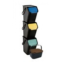 Zestaw 3 Pojemników Do Segregacji Odpadów+ MINI