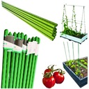 10X TYČKA PODPĚRA NA RAJČATA OKURKY STATIV TYČKY NA ROSTLINY 120 cm
