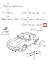 PORSCHE 911 964 RS ЛОГОТИП ODZNAKI 9645592410270C ОРИГІНАЛЬНИЙ  (18120415213) фото min 7
