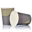 БУМАЖНЫЕ СТАКАНКИ 240 МЛ ДИАМЕТР 80 мм ДЛЯ ГОРЯЧИХ НАПИТКОВ 50 ШТ.