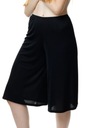 Dámske polhalkospodpánky Anastasia široká nohavica : Farba - Tmavomodrá, Rozm Dĺžka pod kolená