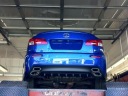 СПОЙЛЕР ЗАДНЬОГО БАМПЕРА LEXUS IS-F XE20 Z ДИФУЗОРОМ SHARK  (16773063584) фото min 8