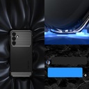 Etui Spigen do Galaxy A25 5G, pokrowiec, plecki, mocne, elastyczne, case Kolor czarny