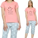 ЖЕНСКАЯ ПИЖАМА ИЗ ХЛОПКОВОГО РУКАВА 3/4 КАЧЕСТВЕННАЯ