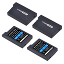 4x Bateria - 2400 mAh PSP-2000 PSP-3000 SP-S1
