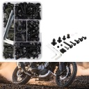 BOULONS TÔLES CARÉNAGE MOTOCYCLETTE KIT 198SZT VERS PLASTIQUE SCOOTER QUADphoto 14
