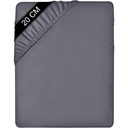 ПРОСТЫНЯ ТОЛСТАЯ 140Х200 САТИН ХЛОПОК + МАТРАС КРАН