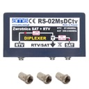 SUMATOR TV/SAT RS-02Ms Разветвитель DCTV AMS