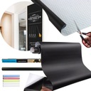 САМОКЛЕЯЩАЯСЯ МЕЛОВАЯ ДОСКА, БОЛЬШАЯ + 5 МЕЛОВ