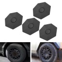 4PCS CENTER CENTER HUB COVER КОМПЛЕКТ КОМПЛЕКТ КОМПЛЕКТ ЧОРНА ЧОРНА PELNA 60  (17819090906) фото min 6