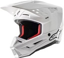 ШЛЕМ ALPINESTARS SUPERTECH M5 SOLID WHITE L CROSS