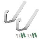 2 шт., стойки с крючками для мотоциклетного шлема, многоцелевые крючки