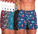 CORNETTE CLASSIC BOXER Шорты, свободные, много рисунков. - 5 шт М