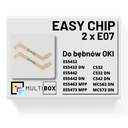 Multibox 2 X EASY CHIP E07 Ошибка барабана OKI C532