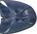 Sandále Suave 940114-05 Kožené Cobalt Leder Dĺžka vložky 23 cm