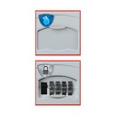 Biela skrinka na kľúče s kódom Masterlock 5401 EURD CRM Stav balenia originálne