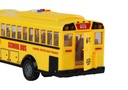 Školský autobus 1:16 Frikčný pohon Otváracie dvere Svetlá Zvuky Žltá Model Autobus