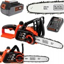 BLACK DECKER Бензопила 18В 25см GKC1825LB + аккумулятор 4.0Ач