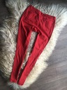 denim spodnie dżinsowe rozciągliwe rurki 40 Kolor czerwony