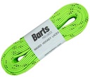 Хоккейные шнурки Barts Pro Laces вощеные 280см - неоновый зеленый