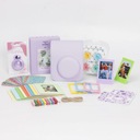 ZESTAW 8w1 Akcesoria Etui Album Naklejki Ramki do FujiFilm INSTAX Mini 12 Kod producenta zestaw 12w1 Fioletowy MINI 12