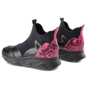 Čierne Členkové čižmy Chebello Dámske Športová obuv Názov farby výrobcu Czarny/Różowy