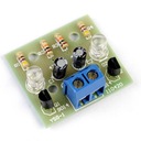 Мигающие красные светодиоды, учимся паять