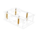 для Raspberry Pi 5 Металлический корпус с вентилятором и охлаждением P79C H6W3
