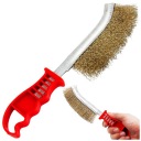 ЛАТУННАЯ ПРОВОЛОЧНАЯ ЩЕТКА ДЛЯ ЧИСТКИ ДИСКОВ