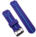 Garett Kids XD фиолетово-синий силиконовый ремешок