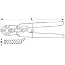 NOŻYCE DO DRUTU 210 MM MAX ŚR. 4 MM Rodzaj nożyce, obcinaczki