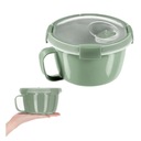 Кружка-ланчбокс с ручкой Curver 0,9л зеленая