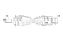 DEMI-ARBRE MENÉE SUZUKI SX4 2.0DDIS TRANSMISSION AVANT 4WD 09- FIAT SEDICI 2.0D 4WDphoto 11