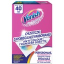 Vanish Zachytávacie obrúsky Farby 40 Praní x3 EAN (GTIN) 5900627061970