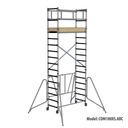 FARAONE COMPACT 180 RUSZTOWANIE Jezdne Aluminiowe wym. 75x180 wys. H 5,7M