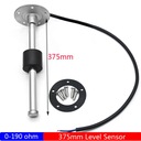 CAR FUEL LEVEL SENSOR 0-190 OHM STAINLESS STEEL A5 OIL TANK LEVEL ME~73075 