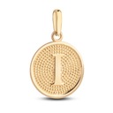 УНИКАЛЬНЫЙ ЗОЛОТОЙ КУЛОН, МЕДАЛЬ, БУКВА I 585