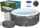 Бассейн с гидромассажем в саду Aruba Bestway 60061