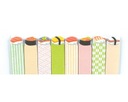 Ooly poznámkové bloky Samolepiace Sushi kartičky Farba viacfarebná